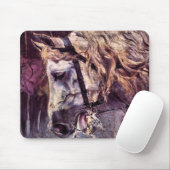 Hoofd van een paard van Giovanni Boldini,  kunst Muismat (Met muis)