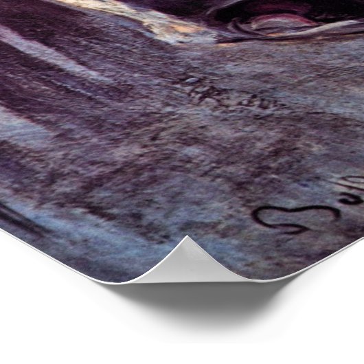 Hoofd van een paard van Giovanni Boldini,  kunst Poster (Hoek)