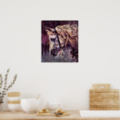 Hoofd van een paard van Giovanni Boldini, kunst Poster (Keuken)