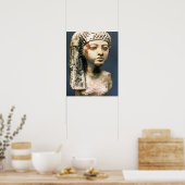 Hoofd van een prinses van de familie Akhenaten, N Poster (Keuken)