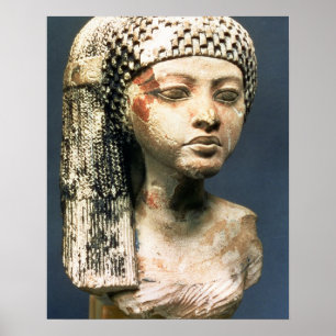 Hoofd van een prinses van de familie Akhenaten, N Poster