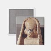Hoofd van een standbeeld van Ishtar, met een Magneet (Voorkant / Achterkant)