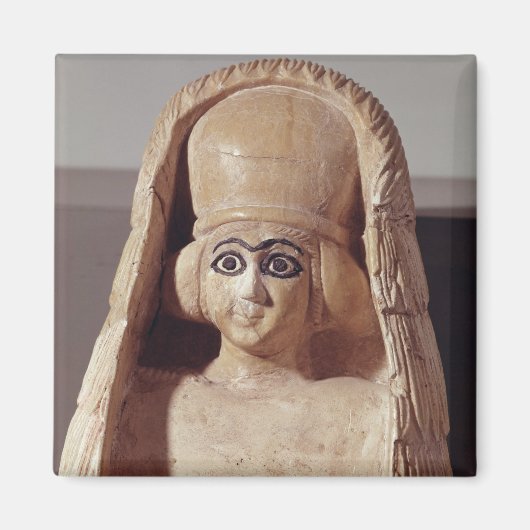 Hoofd van een standbeeld van Ishtar, met een Magneet (Voorkant)