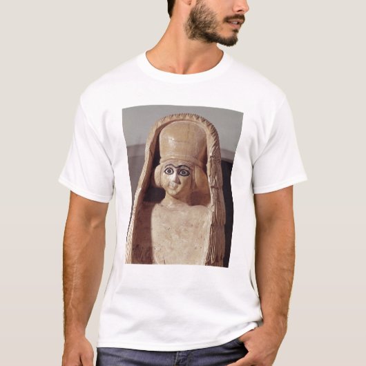 Hoofd van een standbeeld van Ishtar, met een T-shirt (Voorkant)