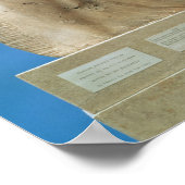 Hoofd van een van de paarden van Selene Poster (Hoek)