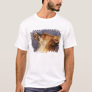 Hoofd van een vos t-shirt