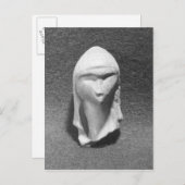 Hoofd van een vrouw bekend als Venus of Brassempou Briefkaart (Voorkant / Achterkant)