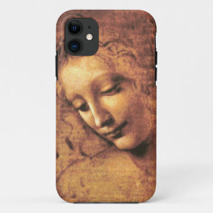 Hoofd van een vrouw La Scapigliata Leonardo Da Vin Case-Mate iPhone Case