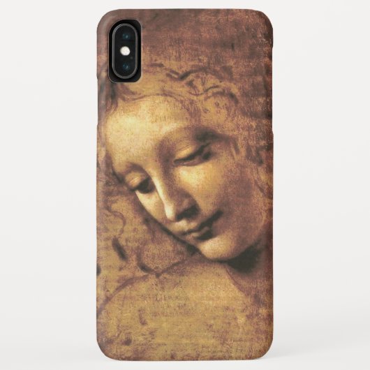 Hoofd van een vrouw La Scapigliata Leonardo Da Vin Case-Mate iPhone Case (Achterkant)