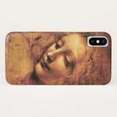 Hoofd van een vrouw La Scapigliata Leonardo Da Vin Case-Mate iPhone Case (Achterkant (horizontaal))
