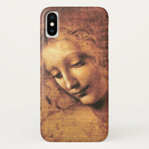 Hoofd van een vrouw La Scapigliata Leonardo Da Vin Case-Mate iPhone Case