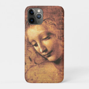 Hoofd van een vrouw La Scapigliata Leonardo Da Vin Case-Mate iPhone Case