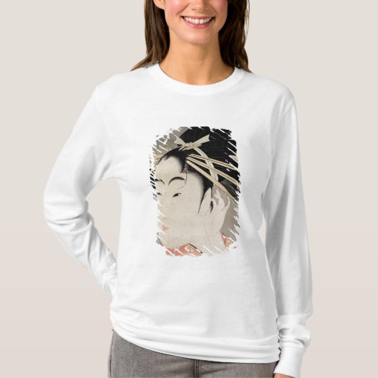Hoofd van een vrouw t-shirt (Voorkant)
