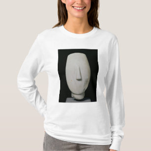 Hoofd van een vrouw t-shirt