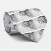 Hoofd van een walrus van Albrecht Durer Stropdas (Opgerold)