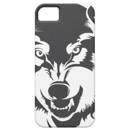 Hoofd van een Wolf Case-Mate iPhone Case