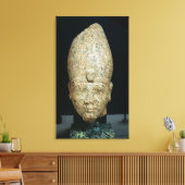 Hoofd van Hatshepsut Canvas Afdruk (Insitu (Woonkamer))