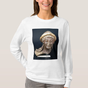 Hoofd van Hermes met pilo's T-shirt