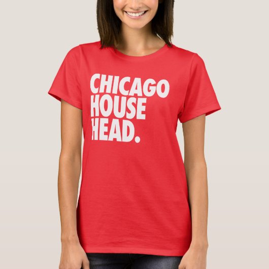 Hoofd van het Chicago House (Vrouwen) T-shirt (Voorkant)