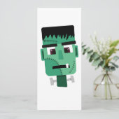 Hoofd van het Frankenstein-monster Kaart (Staand voorkant)
