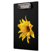 Hoofd van het gele daisy Helenium Klembord (Links)