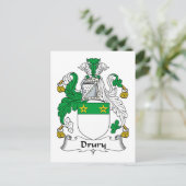 Hoofd van het gezin briefkaart (Staand voorkant)