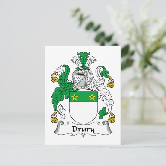 Hoofd van het gezin briefkaart (Staand voorkant)