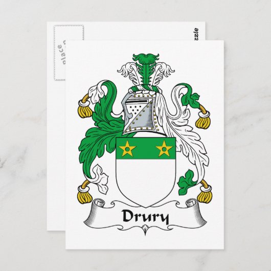 Hoofd van het gezin briefkaart (Voorkant / Achterkant)