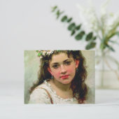 Hoofd van het Meisje Briefkaart (Staand voorkant)