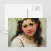 Hoofd van het Meisje Briefkaart (Voorkant / Achterkant)