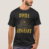 Hoofd van het militair bevelhebber van de boormach t-shirt (Voorkant)