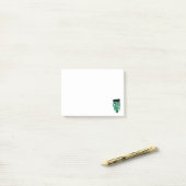 Hoofd van het Monster van Frankenstein Post-it® Notes (Op bureau)