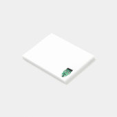 Hoofd van het Monster van Frankenstein Post-it® Notes (Schuin)