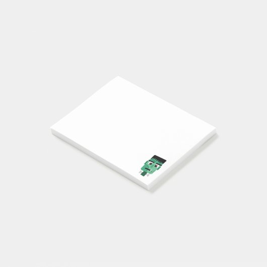 Hoofd van het Monster van Frankenstein Post-it® Notes (Schuin)