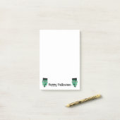 Hoofd van het Monster van Frankenstein Post-it® Notes (Op bureau)