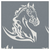 hoofd van het paard stof (Close Up)