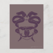 Hoofd van het symbool Laketown Briefkaart (Voorkant)