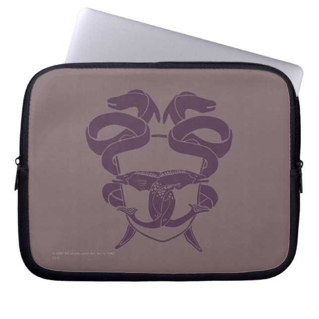 Hoofd van het symbool Laketown Laptop Sleeve (Voorkant)