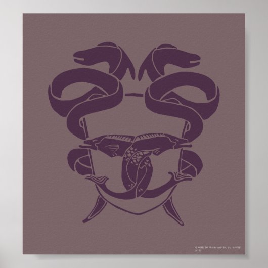 Hoofd van het symbool Laketown Poster (Voorkant)