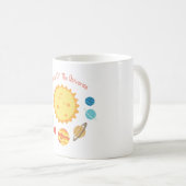 Hoofd van het universum koffiemok (Voorkant rechts)