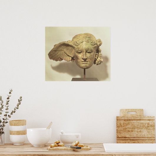 Hoofd van Hypnos of Slaapstand Poster (Keuken)