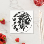 Hoofd van India Servetten (Insitu)