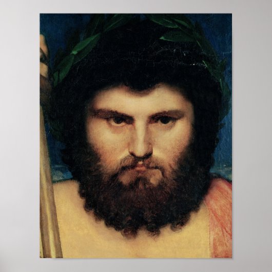 Hoofd van Jupiter, studie voor Jupiter en Thetis Poster (Voorkant)