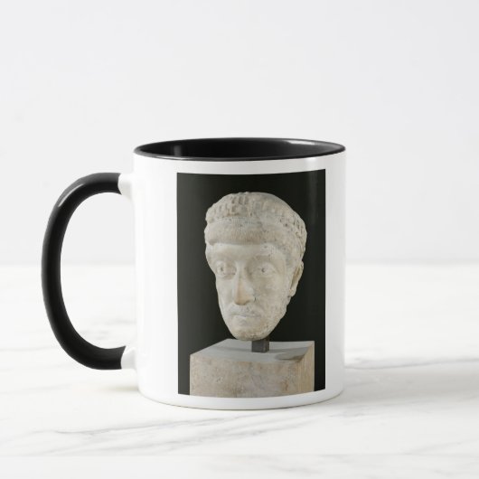 Hoofd van keizer Theodosius II Mok (Links)
