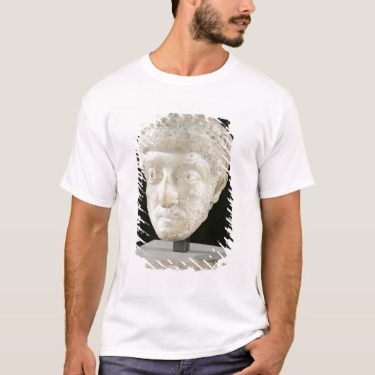 Hoofd van keizer Theodosius II T-shirt (Voorkant)