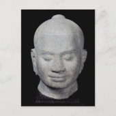 Hoofd van Koning Jayavarman VII Bayon Style Briefkaart (Voorkant)