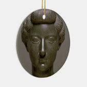 Hoofd van Livia Drusilla (56 BC-29 AD) Roman, c.30 Keramisch Ornament (Rechts)