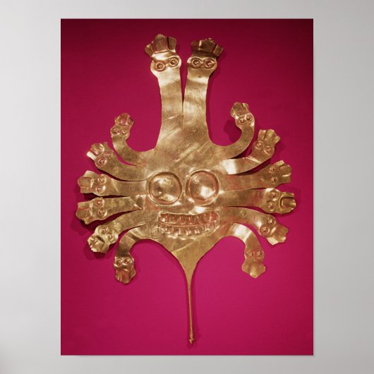 Hoofd van Medusa, uit Peru Poster (Voorkant)