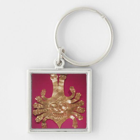 Hoofd van Medusa, uit Peru Sleutelhanger (Voorkant)