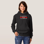 Hoofd van mijn domein hoodie (Voorkant volledig)
